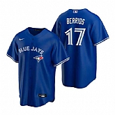 Men's Toronto Blue Jays #17 Jose Berrios Nike Royal Alternate Cool Base Jersey Dzhi,baseball caps,new era cap wholesale,wholesale hats